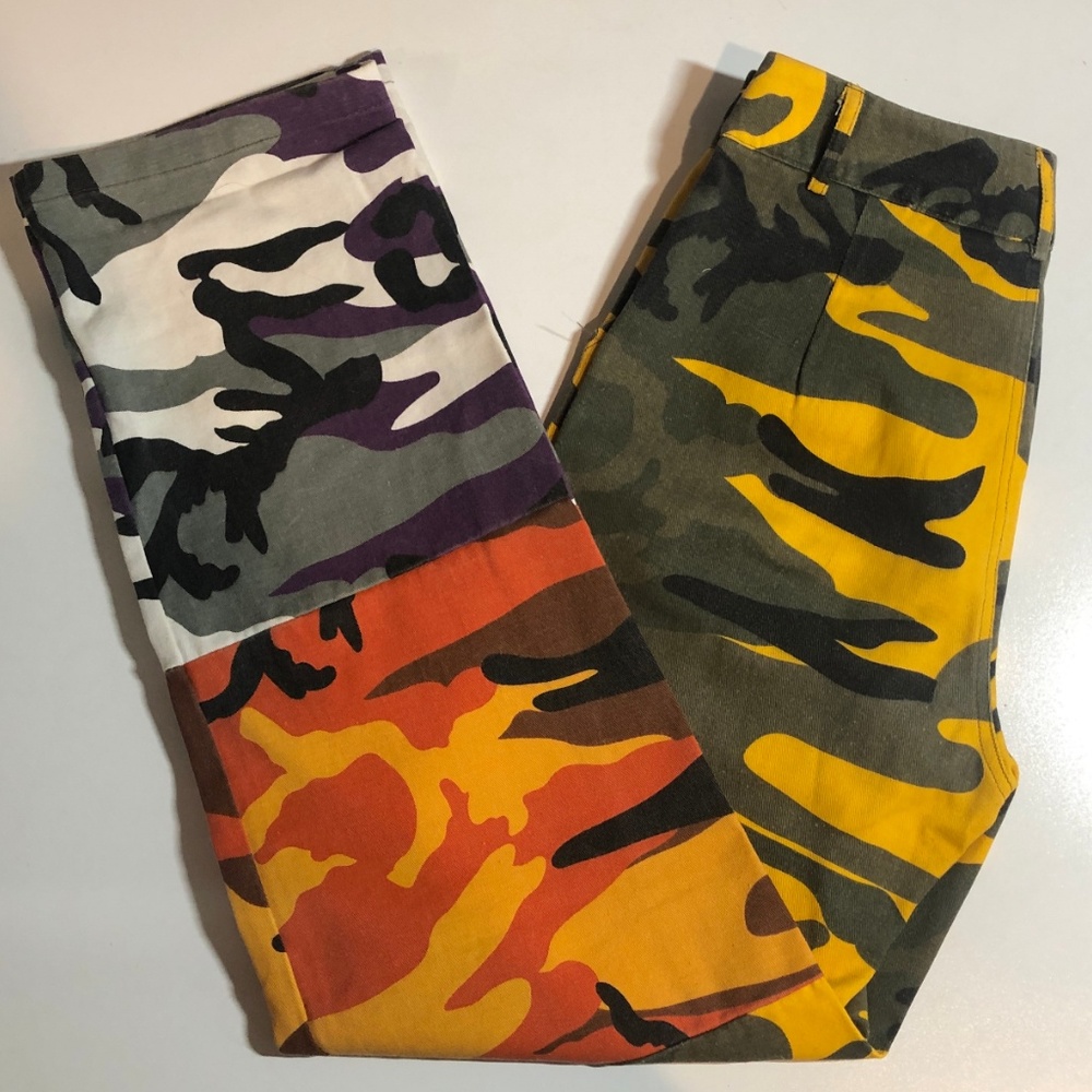 Multicamo Cargo Pants - Picture 3 of 4